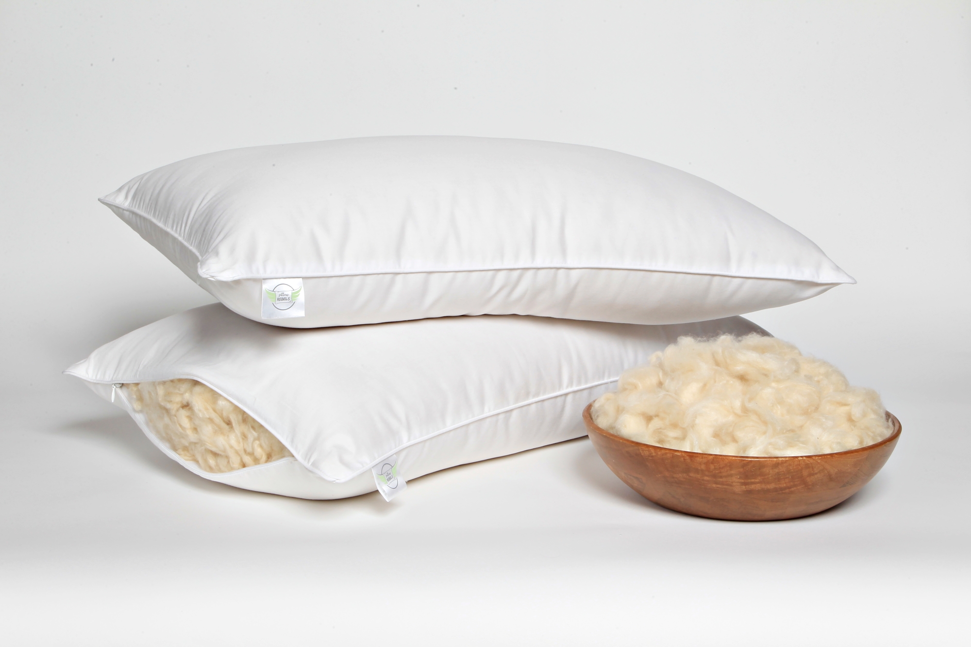 Best Cotton Pillow - Kapok pillow - Organic - Natural - Adjustable - Zip - Zippered